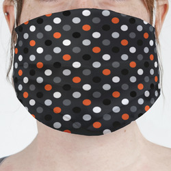 Gray Dots Face Mask Cover