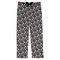 Gray Dots Mens Pajama Pants - Flat