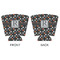 Gray Dots Party Cup Sleeves - with bottom - APPROVAL