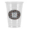 Gray Dots Party Cups - 16oz - Front/Main