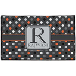 Gray Dots Door Mat - 60"x36" (Personalized)