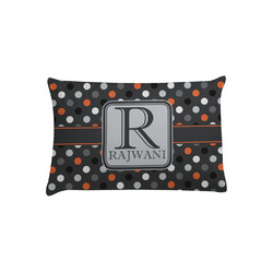 Gray Dots Pillow Case - Toddler (Personalized)