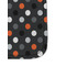 Gray Dots Sanitizer Holder Keychain - Detail