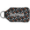 Gray Dots Sanitizer Holder Keychain - Small (Back)