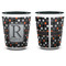 Gray Dots Shot Glass - Two Tone - APPROVAL