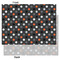 Gray Dots Tissue Paper - Heavyweight - Large - Front & Back