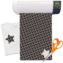 Gray Dots Heat Transfer Vinyl Sheet (12"x18")