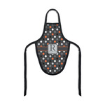 Gray Dots Bottle Apron (Personalized)