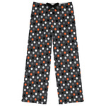 Gray Dots Womens Pajama Pants - 2XL
