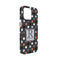 Gray Dots iPhone 13 Mini Case - Angle