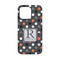 Gray Dots iPhone 13 Mini Case - Back