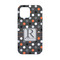 Gray Dots iPhone 13 Mini Tough Case - Back