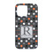 Gray Dots iPhone 13 Pro Case - Back