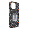 Gray Dots iPhone 13 Pro Max Case -  Angle