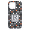 Gray Dots iPhone 13 Pro Max Case - Back