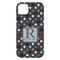 Gray Dots iPhone 14 Plus Case - Back