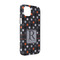 Gray Dots iPhone 14 Pro Case - Angle