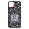 Gray Dots iPhone 14 Pro Max Case - Back