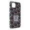 Gray Dots iPhone 14 Pro Max Tough Case - Angle