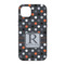 Gray Dots iPhone 14 Pro Tough Case - Back