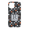 Gray Dots iPhone 15 Case - Back