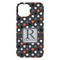 Gray Dots iPhone 15 Plus Case - Back