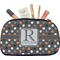 Gray Dots Makeup Bag Medium