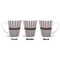 Gray Stripes 12 Oz Latte Mug - Approval