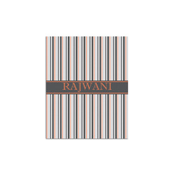 Gray Stripes Poster - Multiple Sizes (Personalized)