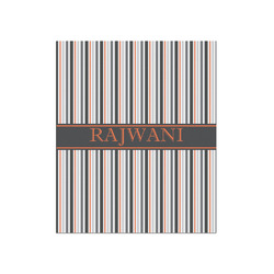 Gray Stripes Poster - Matte - 20x24 (Personalized)