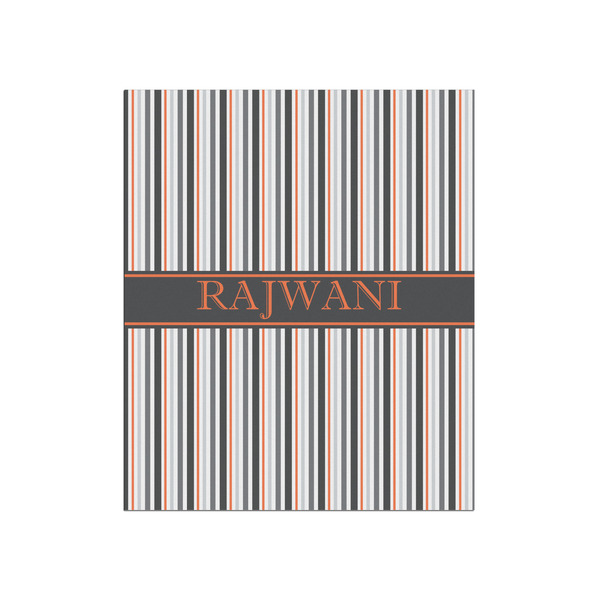 Custom Gray Stripes Poster - Matte - 20x24 (Personalized)