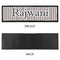 Gray Stripes Bar Mat - Large - APPROVAL