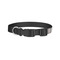 Gray Stripes Dog Collar - Small - Back