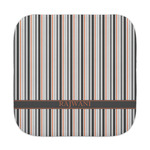 Gray Stripes Face Towel (Personalized)