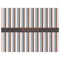 Gray Stripes Indoor / Outdoor Rug - 6'x8' - Front Flat