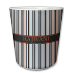 Gray Stripes Plastic Tumbler 6oz (Personalized)