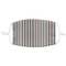 Gray Stripes Mask1 Adult Large