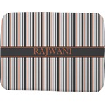 Gray Stripes Memory Foam Bath Mat - 48"x36" (Personalized)