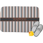 Gray Stripes Memory Foam Bath Mat - 24"x17" (Personalized)