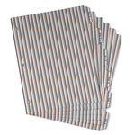 Gray Stripes Binder Tab Divider - Set of 6 (Personalized)