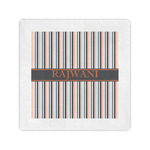 Gray Stripes Standard Cocktail Napkins (Personalized)