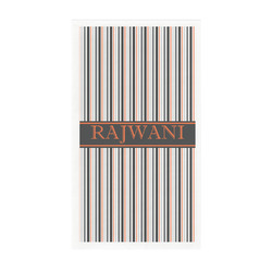 Gray Stripes Guest Towels - Full Color - Standard (Personalized)