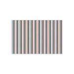 Gray Stripes Small Tissue Papers Sheets - Lightweight