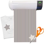 Gray Stripes Heat Transfer Vinyl Sheet (12"x18")