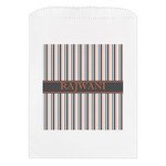 Gray Stripes Treat Bag (Personalized)