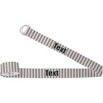 Gray Stripes Yoga Strap (Personalized)