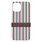 Gray Stripes iPhone 15 Plus Case - Back