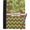 Green & Brown Toile & Chevron Notebook Padfolio