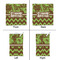 Green & Brown Toile & Chevron Party Favor Gift Bag - Matte - Approval