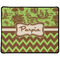 Green & Brown Toile & Chevron Small Gaming Mats - APPROVAL